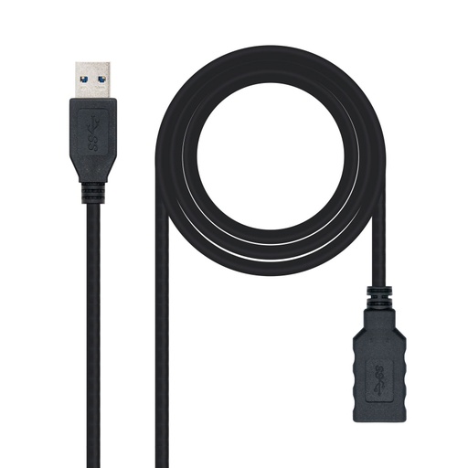 [AIEACI0028] Nanocable Cable USB 3.0 Tipo A M/H  2m