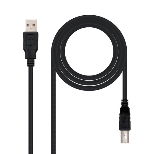 [AIEACI0078] Nanocable Cable USB 2.0 Impresora Tipo A/M-B/M 1 M