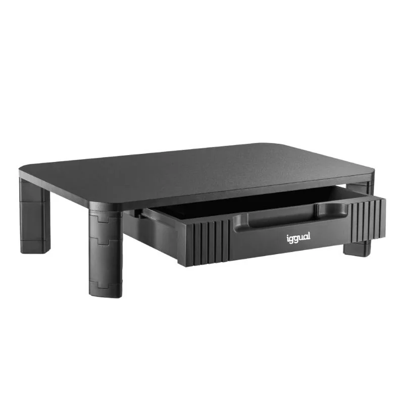 [AISATV0410] iggual EM1C Elevador monitor 1 cajón negro