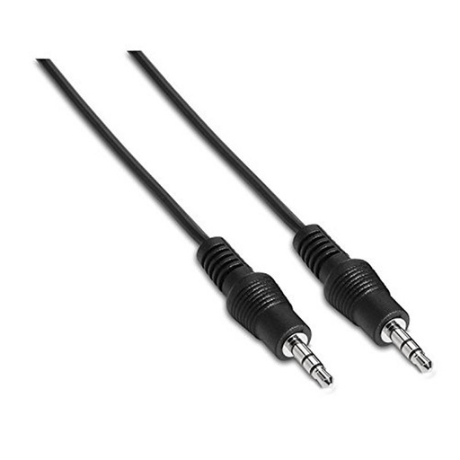 [AISCCI0283] Nanocable Cable Audio Estéreo, 3.5/M-3.5/M, 1.5 M