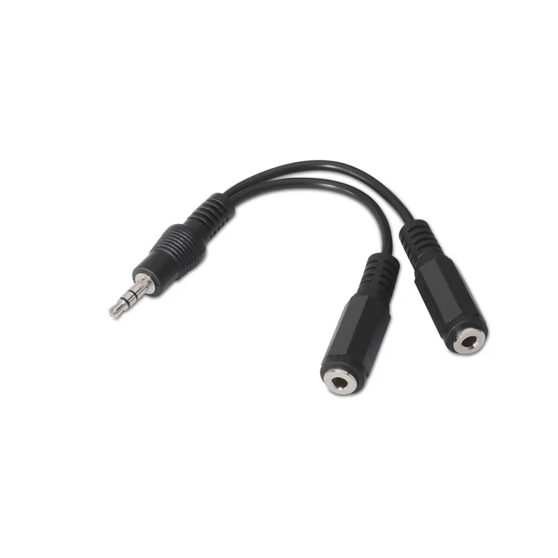 [AISCCI0335] Nanocable Cable Audio Estéreo 2Jack 3.5H Jack 3.5M