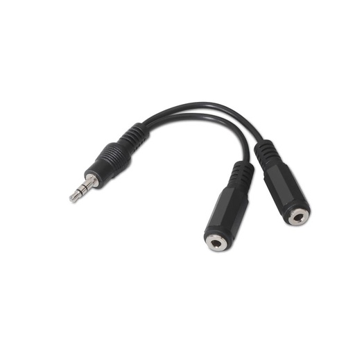 [AISCCI0335] Nanocable Cable Audio Estéreo 2Jack 3.5H Jack 3.5M
