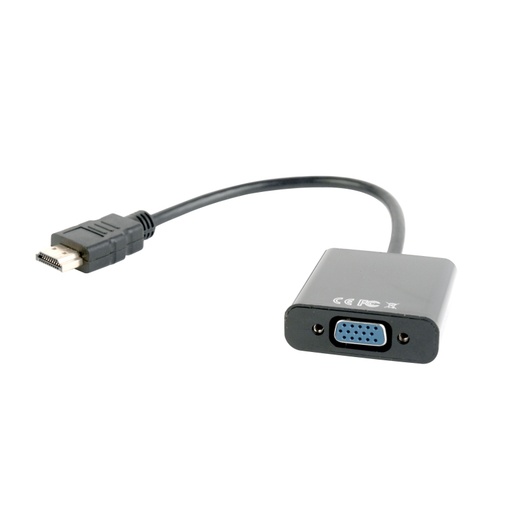 [AISCCI0422] Gembird Adaptador HDMI(M) a VGA(H) + Audio