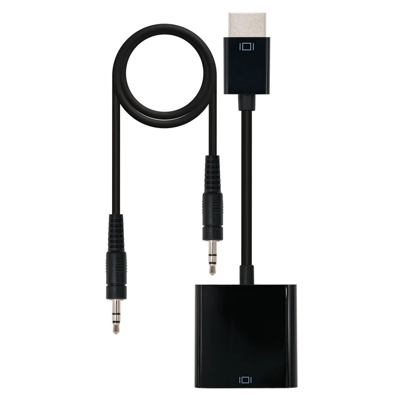 [AISCCI0462] Nanocable Conversor HDMI/SVGA+AUDIO HDMI/M-SVGA/H