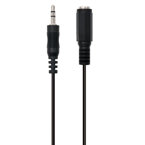 [AISCCI0523] Ewent Cable Audio Estereo 3,5mm/M y 3,5mm/H - 2mt