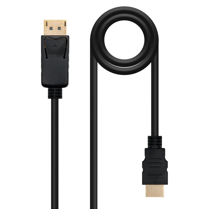 [AISCCI0565] Nanocable Cable Conversor DP a HDMI 1,5 M Negro