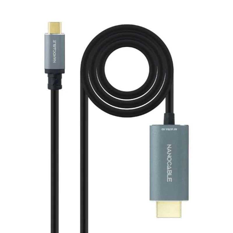 [AISCCI0636] Nanocable Conversor USB-C a HDMI 2.1 8K@60HZ 1.8m