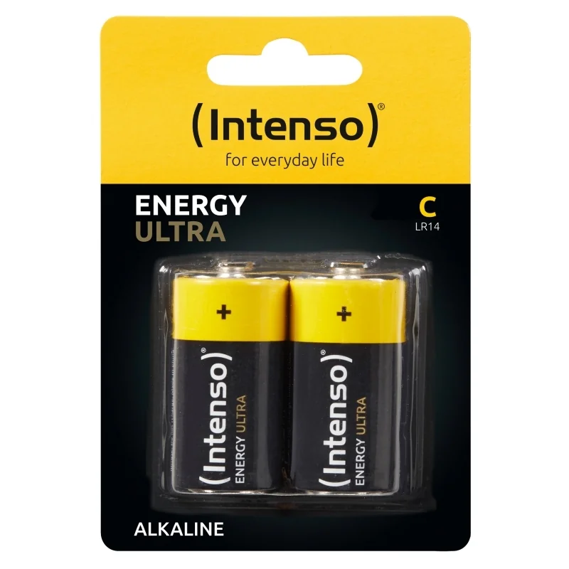 [AISPIL0149] Intenso Pila Alcalina energy ultra CLR14 Pack-2