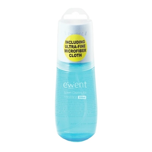 [ALIALM0007] EWENT EW5671  SPRAY DE LIMPIEZA DE 200ml + gamuza