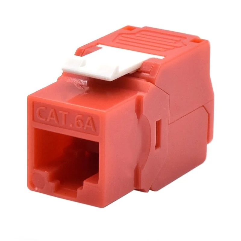 [ANEAAA0267] WP Keystone Cat. 6a UTP RJ45/Hembra  Rojo