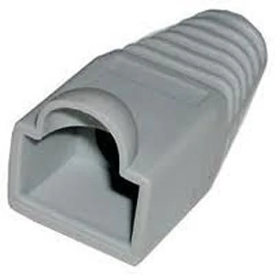 [ANEAHE0126] Nanocable Funda Conector RJ45 Plastico Gris 10 Und