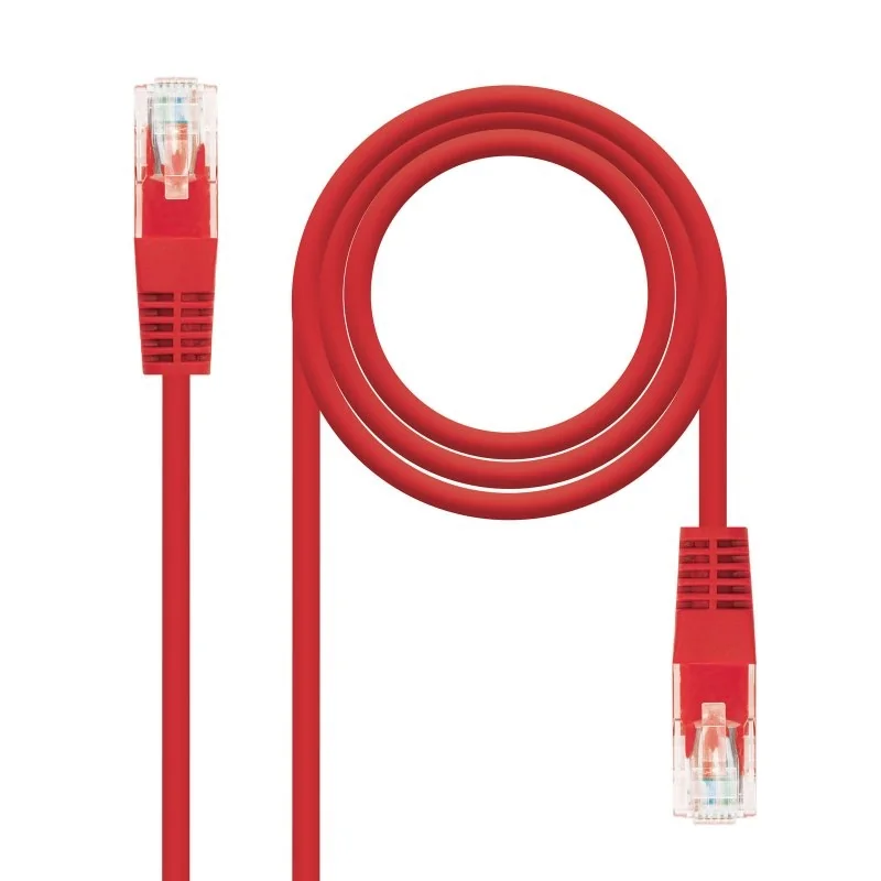 [ANEAHE0619] Nanocable Latiguillo Categoria 6 UTP 0.5 M Rojo