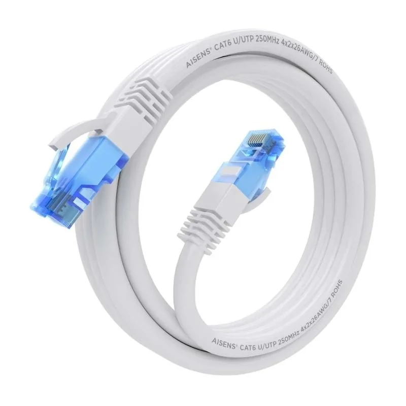 [ANEAHE0904] Aisens Cable RJ45 CAT.6 UTP AWG26 CCA Blanco 2.0