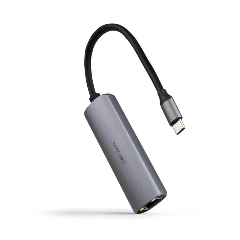 [ANEAHE0966] Nanocable Conversor USB-C Ethernet carga PD
