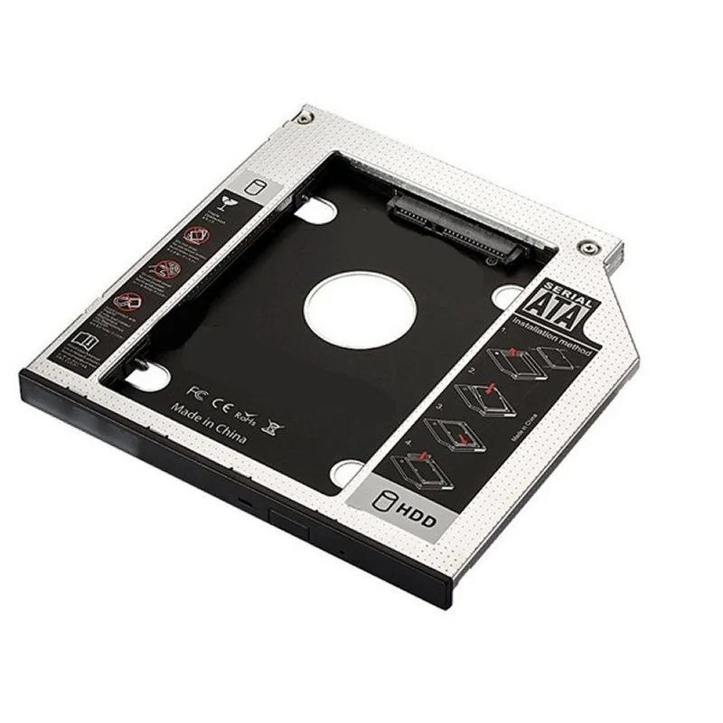 [APTAPC0589] EWENT ADAP.HDD/SSD SATA PARA UNIDAD ÓPTICA 9.5mm