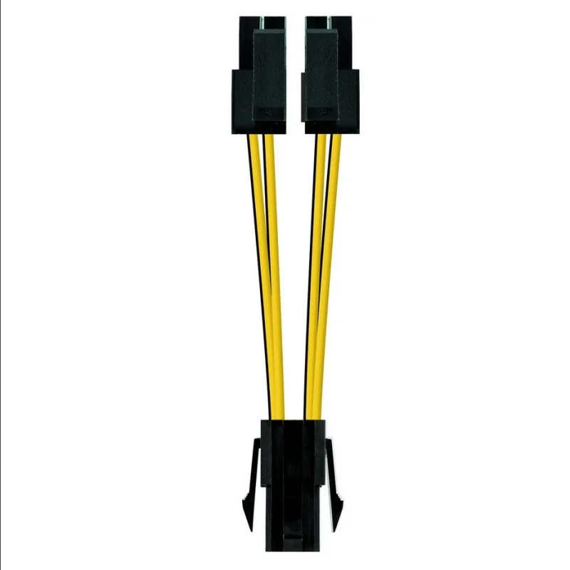 [APTAPC0739] Nanocable Cable Alimentación 4PIN/H-4+4PIN/M, 15 c