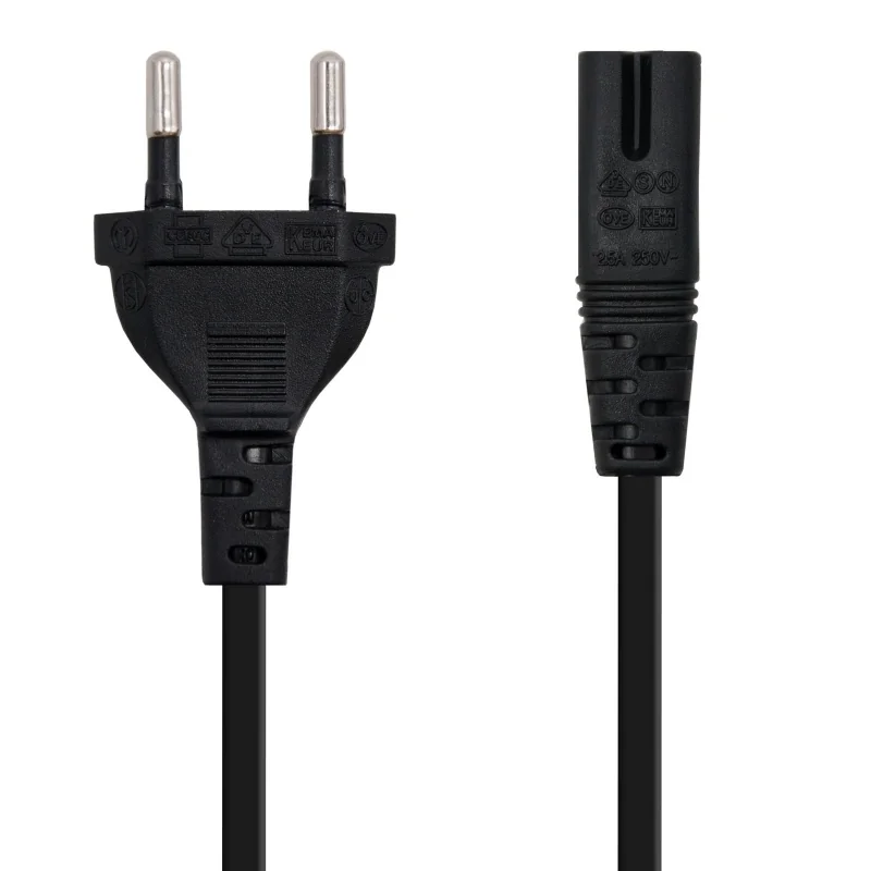 [APTAPC0745] Nanocable Cable Alim. forma 8 CEE7/16/M-C7/H, 1.5m