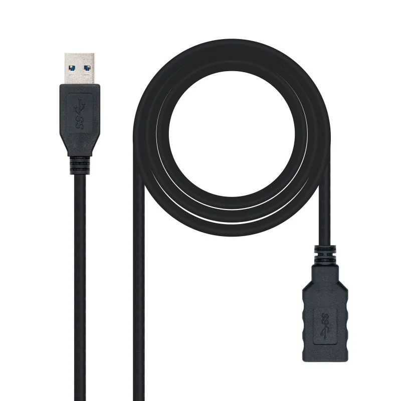 [APTAPC0753] Nanocable Cable USB 3.0 Tipo A/M-A/H Negro 3.0 m