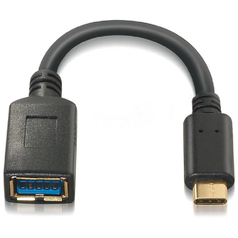 [APTAPC0836] Nanocable Cable USB 3.1 Gen1 3A, USB-C/M-A/F, 15cm