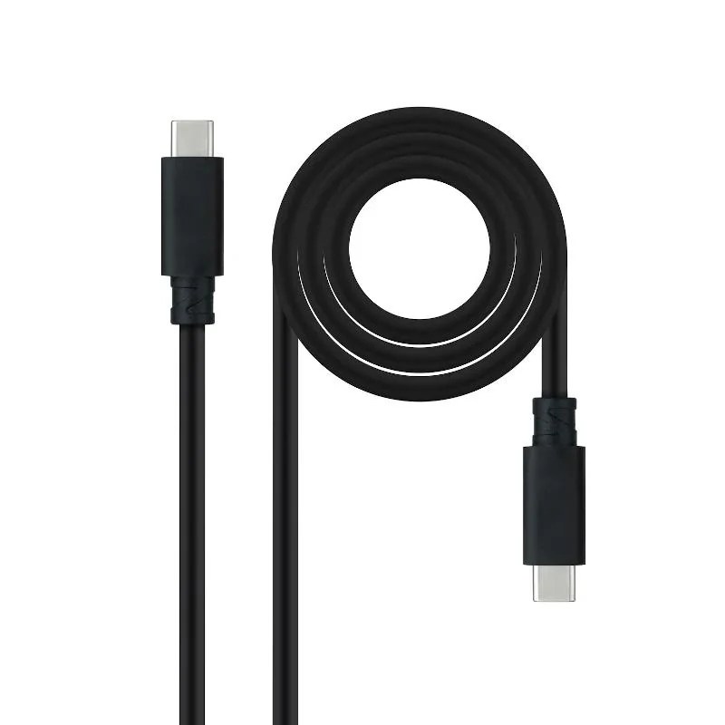 [APTAPC1009] Nanocable Cable USB 3.1GEN2 5A USB-C/M-USB-C/M 2 M
