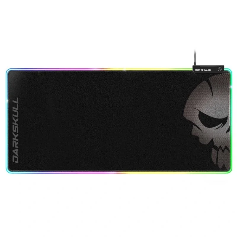 [APTAPC1081] Spirit of Gamer Alfombrilla DarkSkull RGB+HUB XXXL