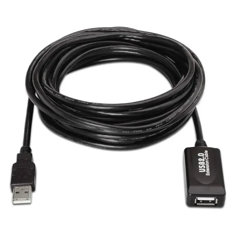 [APTAPC1210] Aisens Cable USB 2.0 Prolongador Amplificador 5m