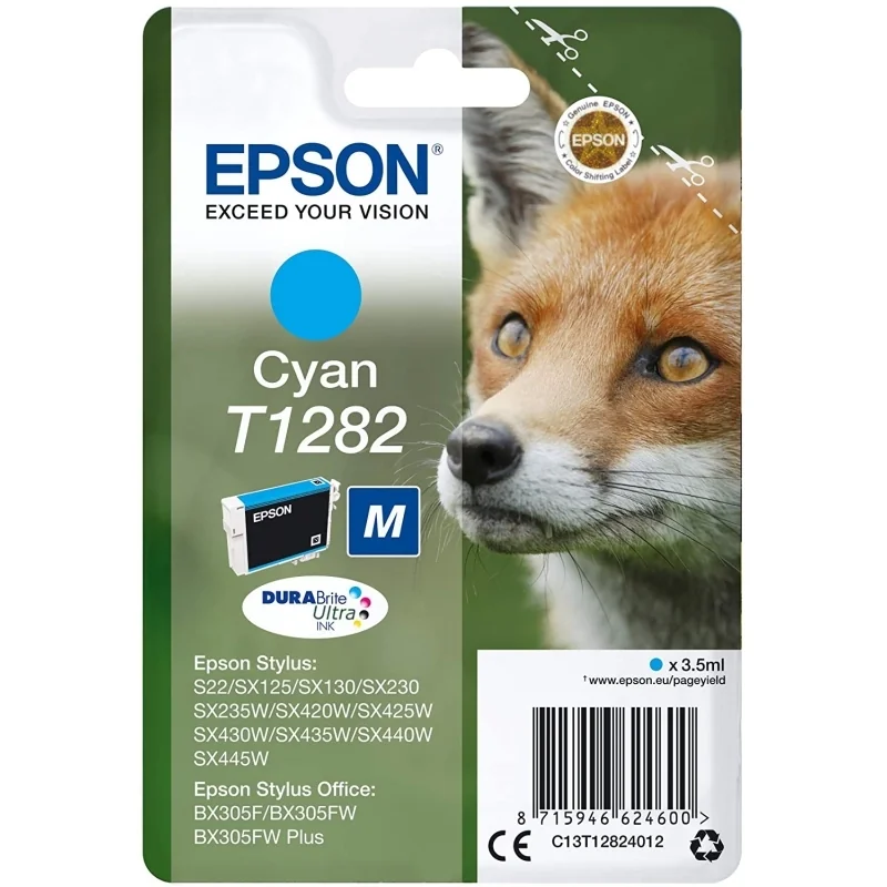 [CCICTO0045] Epson Cartucho T1282 Cyan