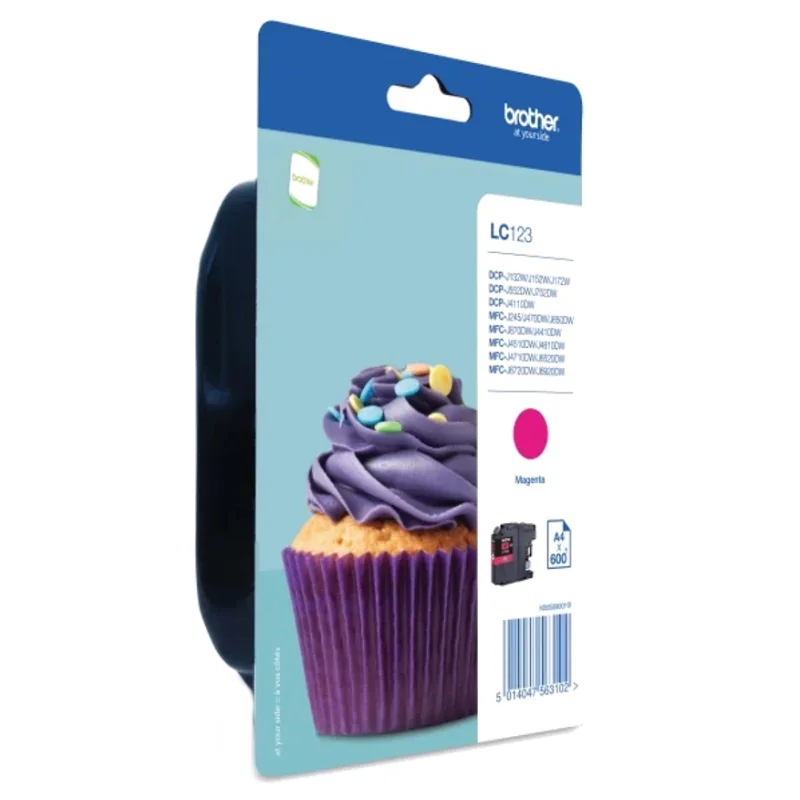 [CCICTO0386] Brother Cartucho LC123MBP Magenta Blister