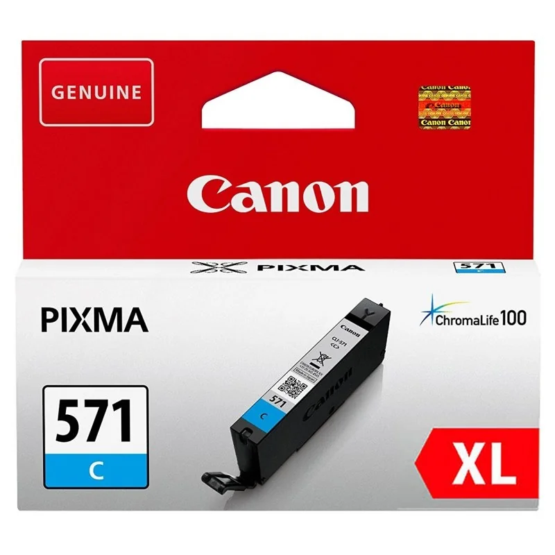 [CCICTO0576] Canon Cartucho CLI-571CY XL Cian
