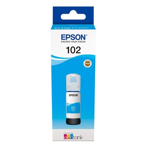 [CCICTO0722] Epson Botella Tinta Ecotank 102 Cyan