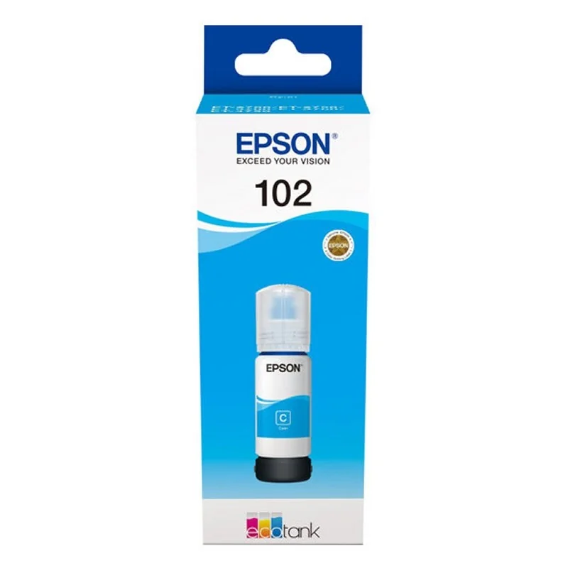 [CCICTO0722] Epson Botella Tinta Ecotank 102 Cyan