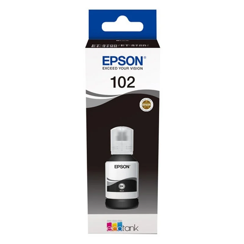[CCICTO0725] Epson Botella Tinta Ecotank 102 Negro