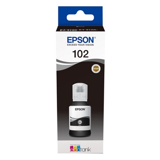 [CCICTO0725] Epson Botella Tinta Ecotank 102 Negro
