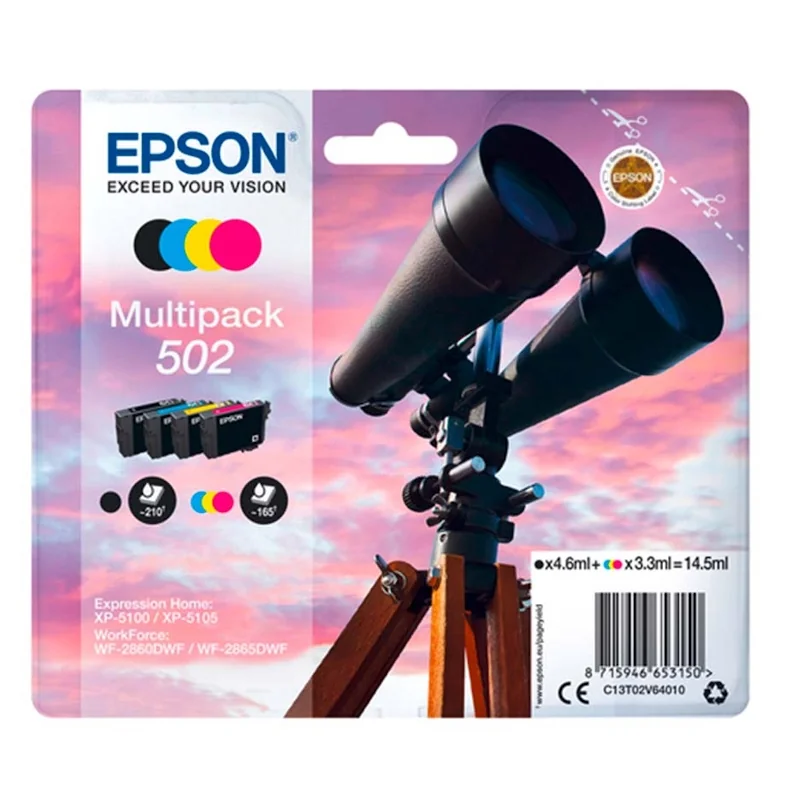 [CCICTO0754] Epson Cartucho Multipack 502