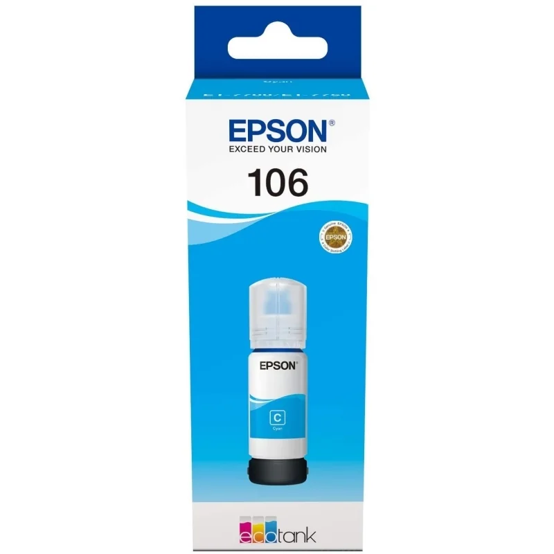 [CCICTO0812] Epson Botella Tinta Ecotank 106 Cyan