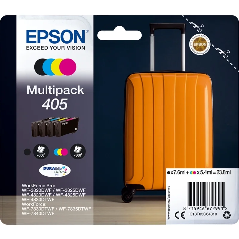[CCICTO0824] Epson Cartucho Multipack 405 4 Colores