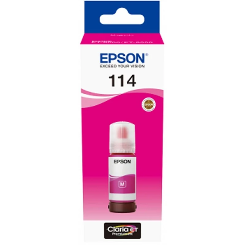 [CCICTO0850] Epson Botella Tinta Ecotank 114 Magenta