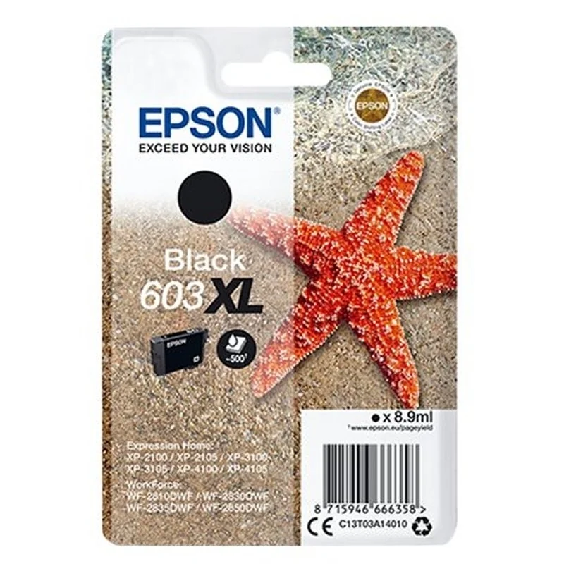 [CCICTO0872] Epson Cartucho 603XL Negro