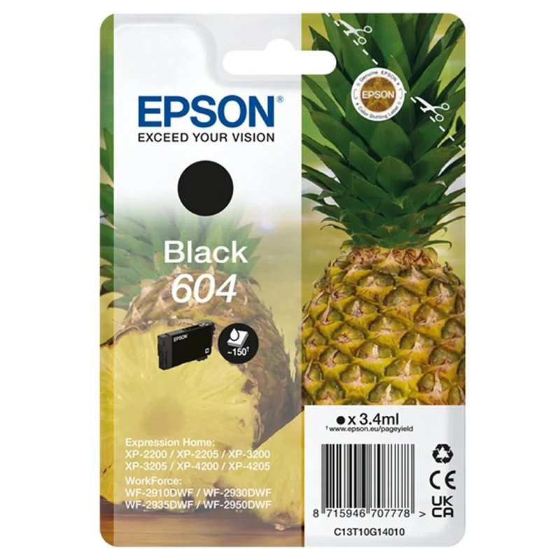 [CCICTO0918] Epson Cartucho 604 Negro
