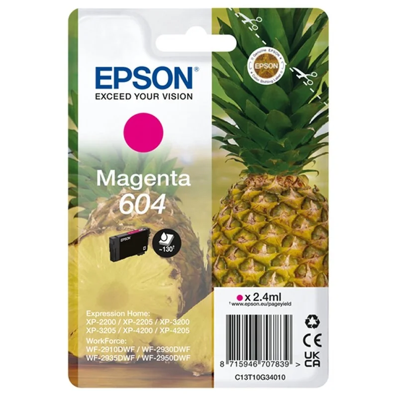 [CCICTO0919] Epson Cartucho 604 Magenta