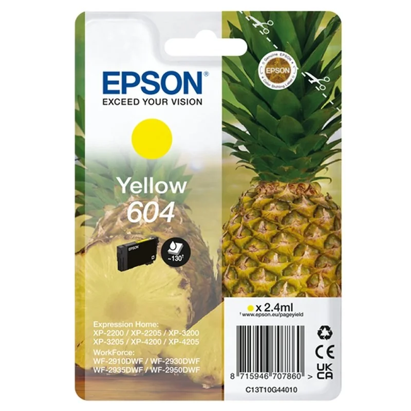 [CCICTO0920] Epson Cartucho 604 Amarillo