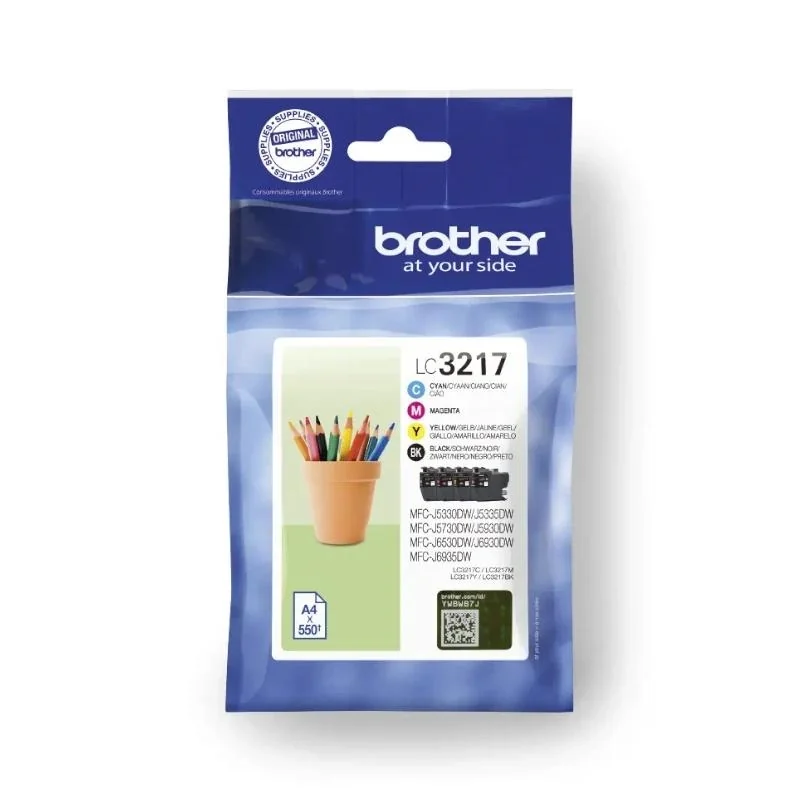 [CCICTO0985] Brother Cartucho Multipack LC3217VAL