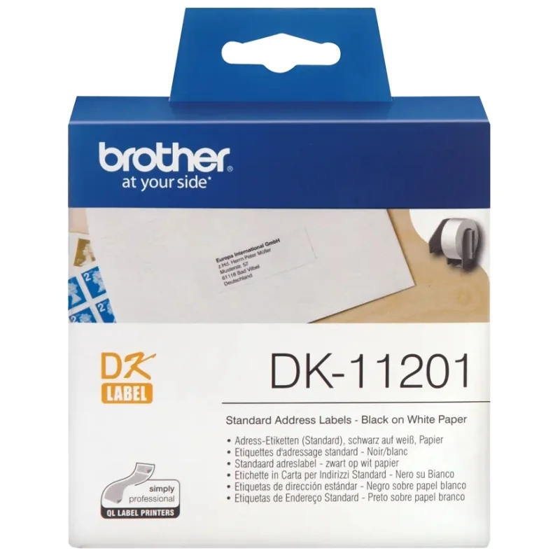 [CCIPAP0007] Brother Etiquetas DK11201 Dirección 29x90mm 400 ud