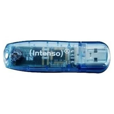 [FAELAP0278] Intenso 3502450 Lápiz USB 2.0 Rainbow 4GB Azul