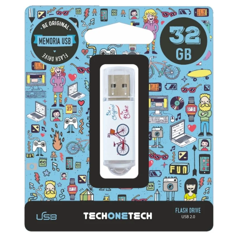[FAELAP0593] TECH ONE TECH Be bike 32 Gb USB 2.0