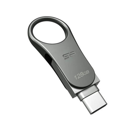[FAELAP0722] SP Lapiz USB C80 USB-C 3.2 128GB Dual Metalico