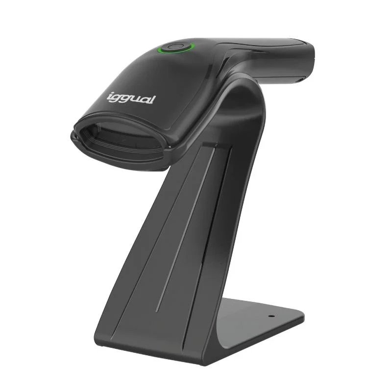 [FESLCB0240] iggual Lector código barras 1D USB botón soporte