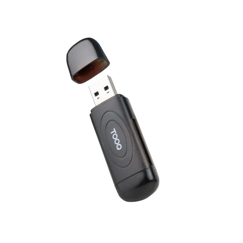 [FLTLFL0097] Tooq TQR-3002B Lector tarjetas USB3.0 SD/TF Negro