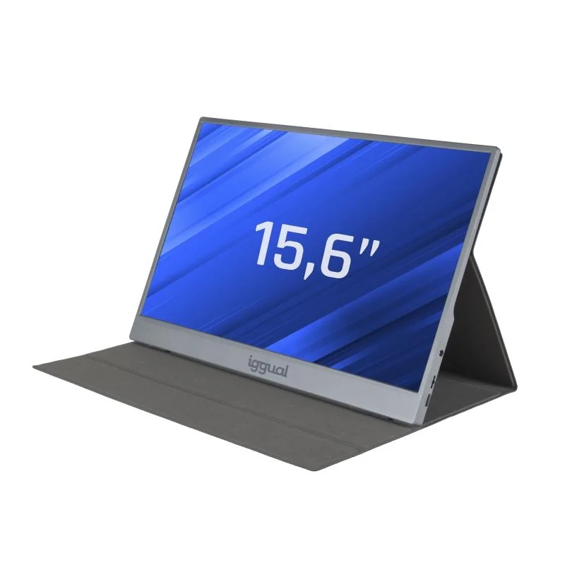 [FMOMLE0988] iggual Monitor portátil 15,6" IPS FHD USB-C funda