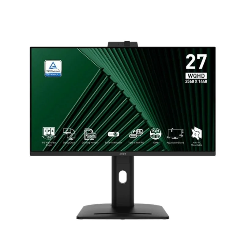 [FMOMLE1006] MSI MP275QPDG Monitor 27"100h WCam AA MM Docking